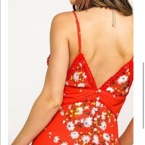 Free People Paradise Printed Dress. Size medium - Picture 4 of 8